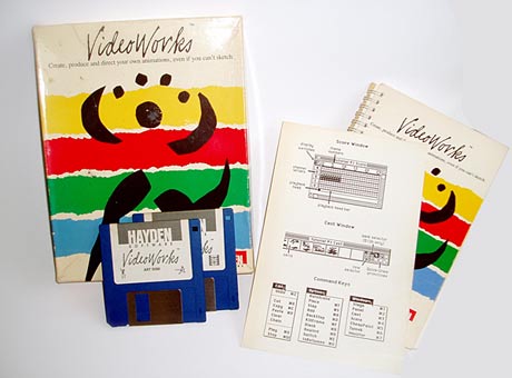 Videoworks box and disks